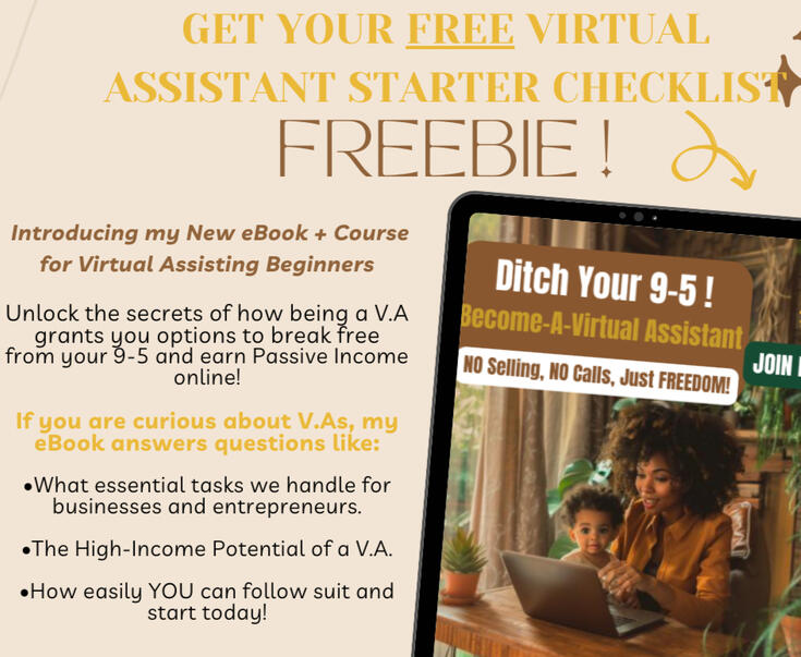 Free Virtual Assistant Starter Checklist